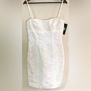 BIG SALE(3 for $50)-Ralph Lauren White Dress with Removable Straps
